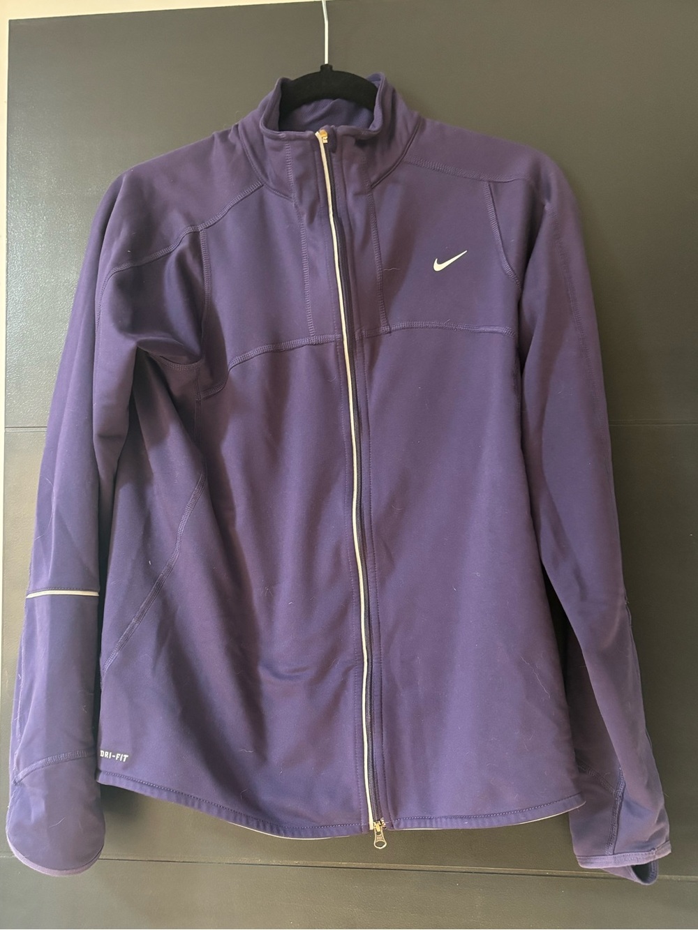 Nike Women's Purple Full-Zip Training Jacket